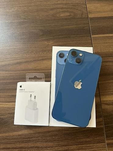 alfa term: IPhone 13, 128 GB, Mavi, Face ID — 2