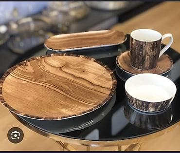 qiz sekiller: Nahar dəsti, rəng - Ağ, Keramika, 6 nəfərlik, Türkiyə — 1