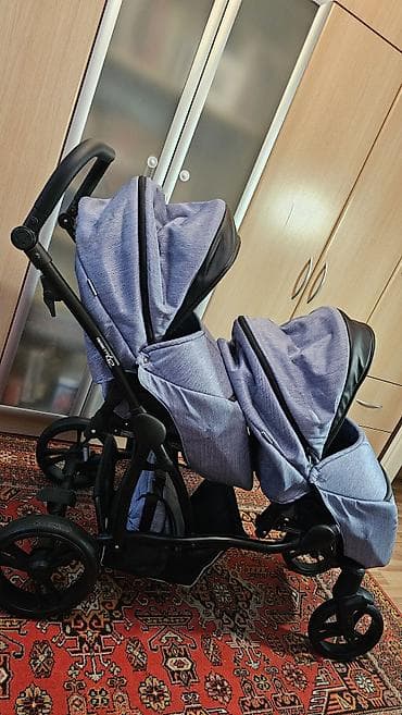 Əkizlər üçün araba, Chicco, İşlənmiş, Yaş: <1 ay — 8