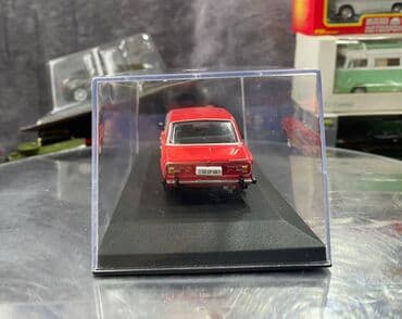 xrustal vaz: Коллекционная модель LADA 2106 dark red 1980 AutoBahn Bauer Art. — 4