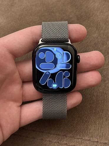 gol saati: İşlənmiş, Smart saat, Apple, Sensor ekran, rəng - Qara — 1