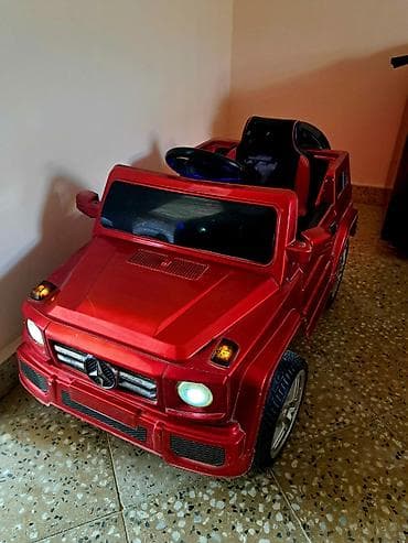 Uşaq maşını. Marka Gallendewagen, rəng qırmızı (adi boya deyil, maşın — 1