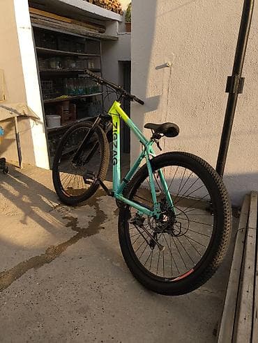 zigzag velosiped: ZIGZAG dağ velosipedi - Rəng: parlaq sarıdan mavi‑yaşıl tona keçid — 5