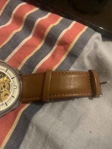 qol saati casio: Qol saatı, Omega, rəng - Qəhvəyi — 4