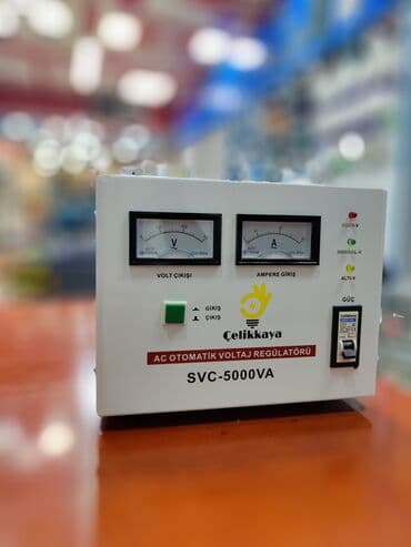 stablizator 5000: Stablizator Tok artırıcılar Elektrik tənzimləyicisi Türk 🇹🇷 Yerli 🇦🇿 — 1