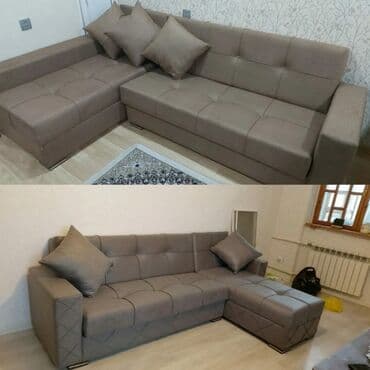 metbex mebeli gence: Künc divan, Bazalı, Açılan — 1