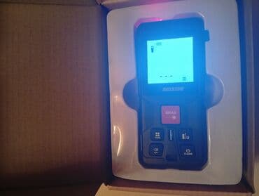 Məhəccərlər: Yeni Lazer məsafə ölçən, Hesablama funksiyalı, Ünvandan götürmə, Kredit yoxdur — 4