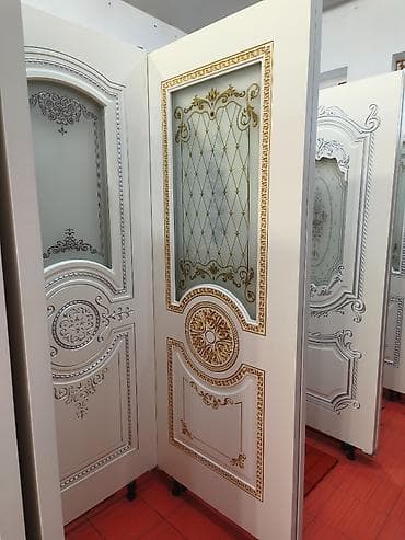 Klassik dizaynlı otaq qapıları - Material: MDF əsaslı, möhkəm və