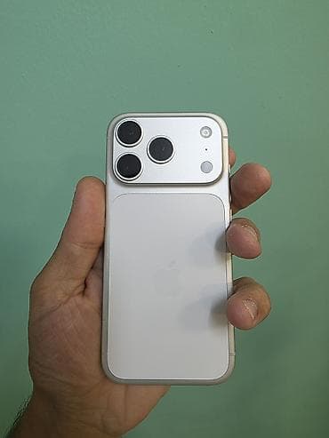 klass 17 deaktiv etmek: IPhone 17 Pro, Gümüşü, Face ID — 6