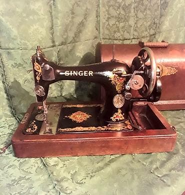 Su qızdırıcı kranlar: Antik tikiş maşını SİNGER satılır.Şotlandiya Klaydbank ş (Clydebank) — 5