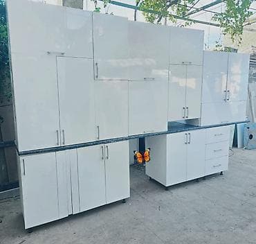 qapi: SAMİRƏ🦋 Mətbəx mebeli 399m Ölçü 3.20sm üzərində moyka, aspirator — 1
