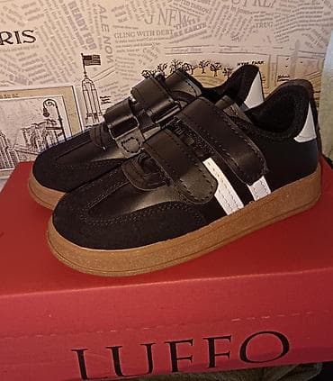 Rəng - Qara Krossovkalar, FLO, Ölçü: 32, Oğlan üçün