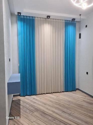 jaluzi: Məhsul: Jalüz pərdələr (şaquli lamell) Təsvir: - Müasir interyerlər — 3