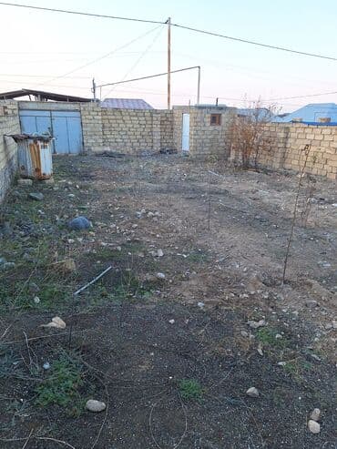 saray bag evleri: 1 otaqlı, 2000 kv. m, Kredit yoxdur, Təmirsiz — 4
