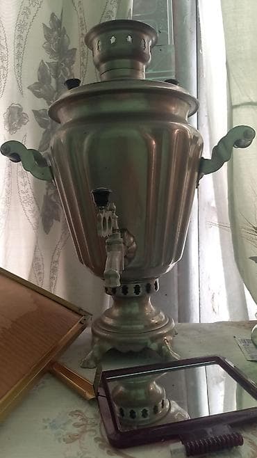 redmi note 16: Klassik metal samovar - Material: tam metal gövdə, qalın divarlı — 1