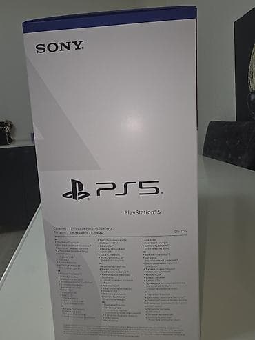 Sony PlayStation 5 (PS5) – 1 TB Xüsusiyyətlər: - Model: CFI-2116 - — 5