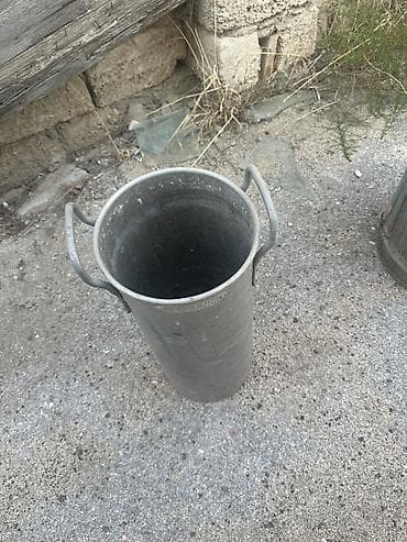SSRİ dövrünə aid ORİJİNAL alüminium süd bidonları – 4 ədəd orijinal — 2