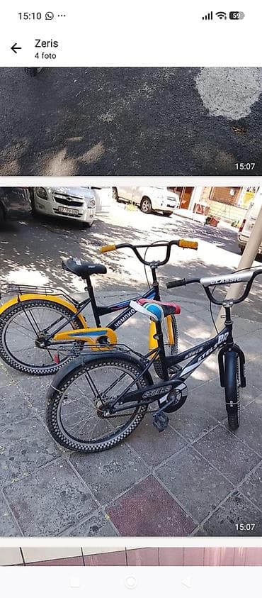 Uşaq velosipedləri: 077 613 12 74. 2Uşaq velosipedləri – 2 ədədi 20m - Markalar: STELS — 1