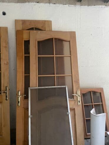 Məhəccərlər: Ağac daxili qapılar dəsti - Material: təbii ağac (taxta), klassik — 3