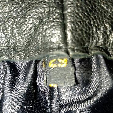 deri şalvar modelleri: Məhsul: Qara dəri şalvar - Material: Yumuşaq təbii dəri - Rəng: Qara — 6