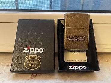 zippo benzin: Orjinal Zippo. Vmf dən alınıbdı. Benzini yoxdu. Bir iki dəfə yoxlama — 1