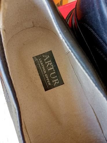 dg şalvar: ARTUR leather upper ayaqqabısı - Model: Slip-on klassik loafer - — 4