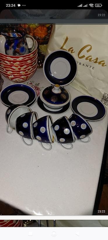 nabor dəsti: Məişət qab-qacaq dəsti – klassik və kolleksiya üçün uyğun - — 1