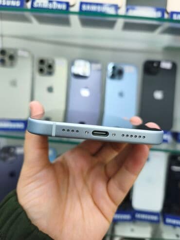 samsung galaxy j7 ekran: IPhone 15 Plus, Göy, Simsiz şarj — 2