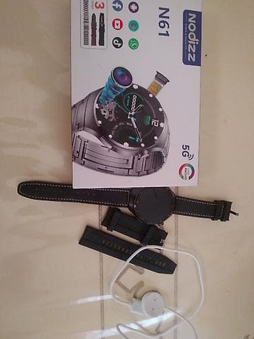 el fecr saat: İşlənmiş, Smart saat, Sensor ekran, rəng - Qara — 2