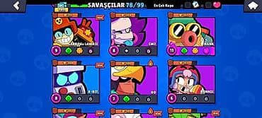 Brawl Stars hesabı – 78/99 döyüşçü Ümumi: - Kupa: 17 893+ - lalafo.az -da Brawl Stars hesabı – 78/99 döyüşçü Ümumi: - Kupa: 17 893+ -