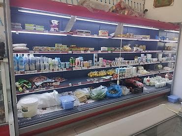 Supermarket üçün açıq tip vitrin soyuducu - Tip: Açıq önlü