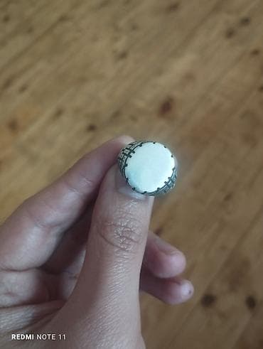 gümüş üzük: Üzük, Gümüş, Qaşsız — 2