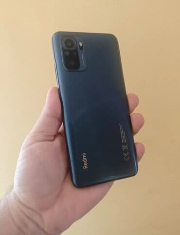 tecno spark 10c qiymeti: Xiaomi Redmi smartfon - Rəng: tünd göy/qara - Ekran: tam ekran — 1