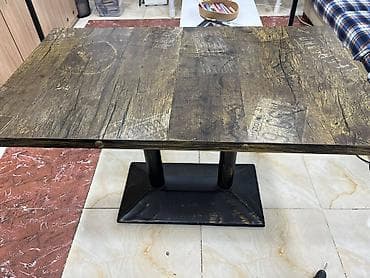 alfemo azerbaycan: Mətbəx masası, İşlənmiş, Açılmayan, Taxta — 1