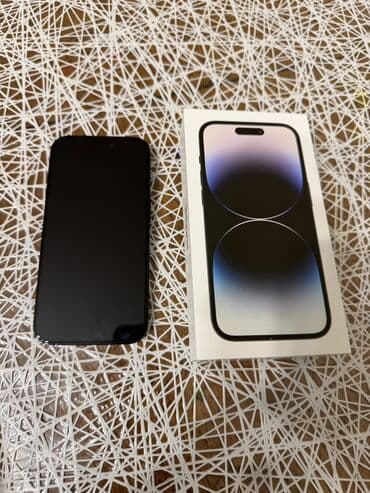 islenmis ayfonlar: IPhone 14 Pro, 256 GB, Qara, Face ID — 3