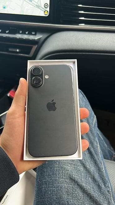 nokia telfonlar: IPhone 16, 128 GB, Qara, Zəmanət, Barmaq izi, Face ID — 2