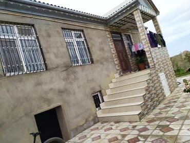 2 saatliq kiraye ev: Satılır: Həyət evi - Planlama: Geniş dəhliz, iki yataq otağı, mətbəx — 7