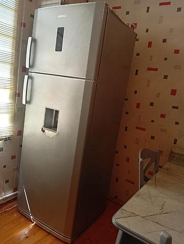redmi note 12: Beko iki qapılı soyuducu - Rəng: metalik/gümüşü - Üst qapı – soyuducu — 2