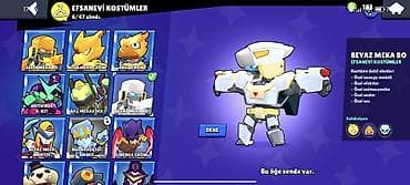 Brawl Stars hesabı - Kupa: 31.208 (ən yüksək 31.249), Kupa Yolu — 6