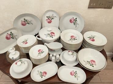 luminarc наборы посуды: Обеденный набор, цвет - Синий, Фарфор — 6