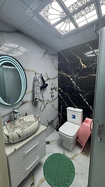 toganada kiraye ev: 2 otaqlı mənzil – zövqlə təmir olunmuş - Plan: açıq mətbəxli zal + — 9