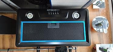 panel radiator: Öztürklər Plus mətbəx aspiratoru - Geniş səthli, müasir dizayn: qara — 1