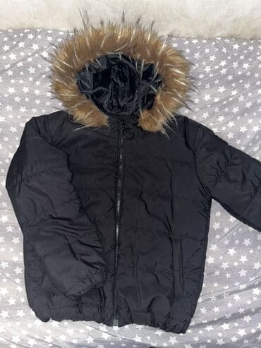 qış üçün kapüşonlu qadın gödəkçələri: Puxovik kurtka, L — 3