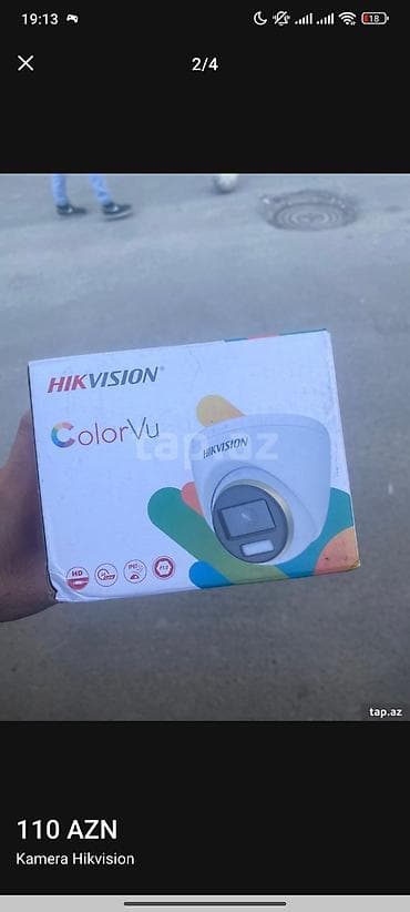 Hikvision təhlükəsizlik kameraları – ColorVu və Turbo HD seriyası — 2