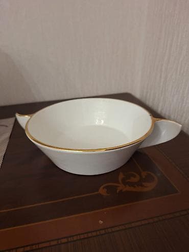 big bag: Ağ qablar hamısı təzədir.
Çay nahar servisi təzədir — 1