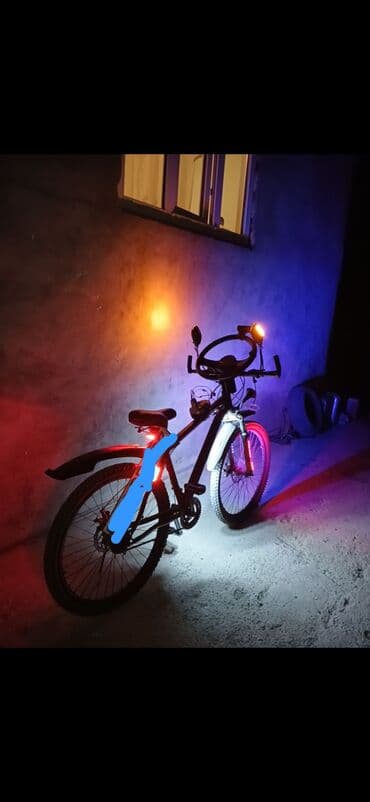 velosipedlər 26 liq: LED işıqlı velosiped – gecə sürüşləri üçün tam təchizatlı - Çərçivə — 2