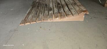 Taxta ayaqaltı beton iş yerləri üçün Ağacdan hazırlanmış şlifu olunmuş — 2