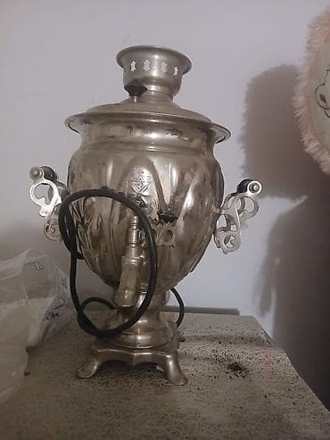 Məhsul: Samovar (elektrikli) Təsvir: - Klassik dizaynlı, metal