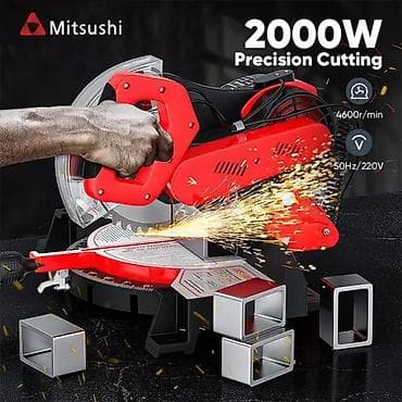 əl mişar: Mitsushi 2000W Gön Dəzgahı (Künc Kəsən) – dəqiq və güclü kəsim üçün - — 2