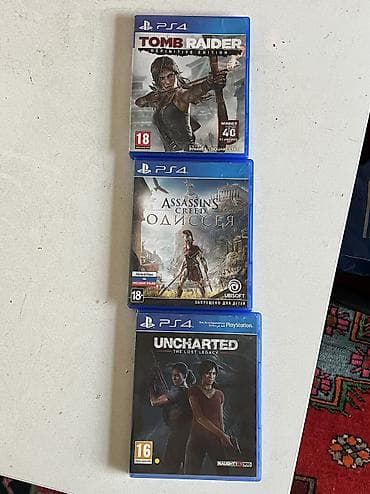 PS4 diskləri – 3 oyundan ibarət - Tomb Raider: Definitive Edition – lalafo.az -da PS4 diskləri – 3 oyundan ibarət - Tomb Raider: Definitive Edition –